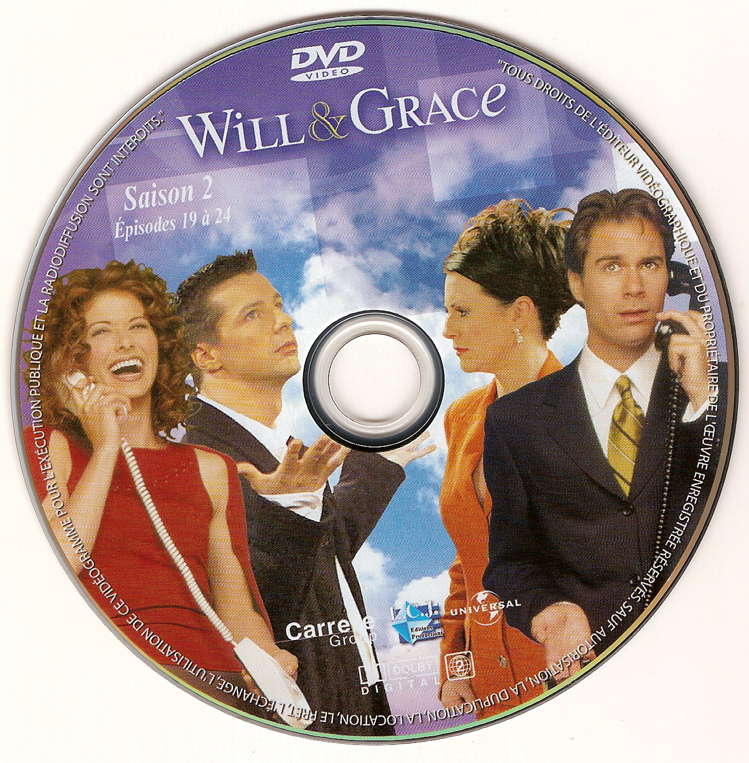 Will et Grace Saison 2 DISC 4