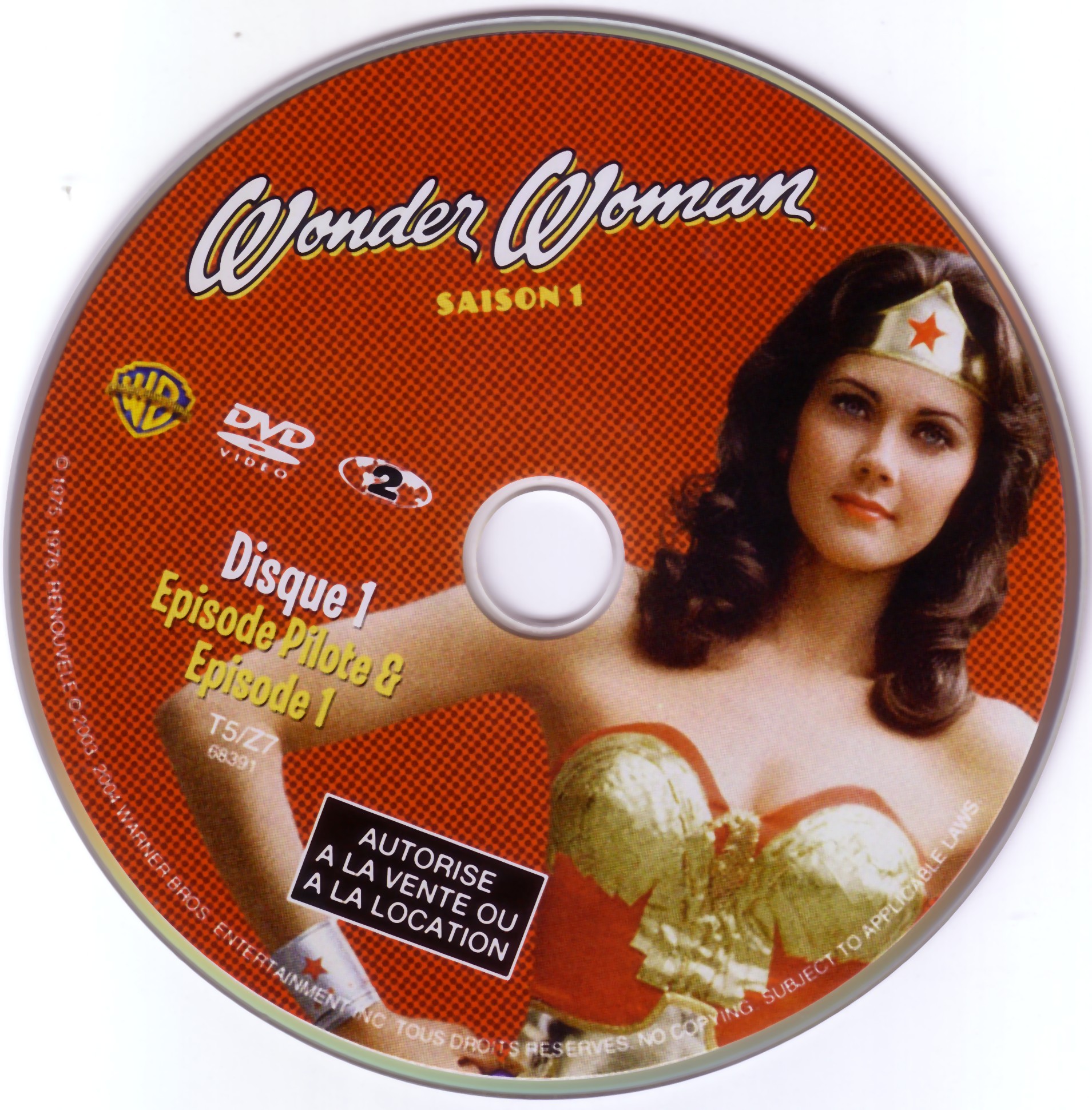 Wonder Woman saison 1 DVD 1
