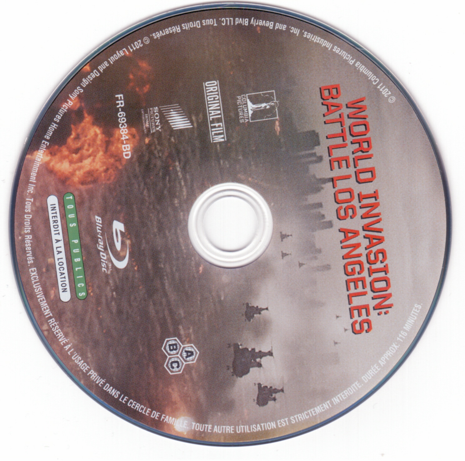 World Invasion Battle Los Angeles (BLU-RAY)