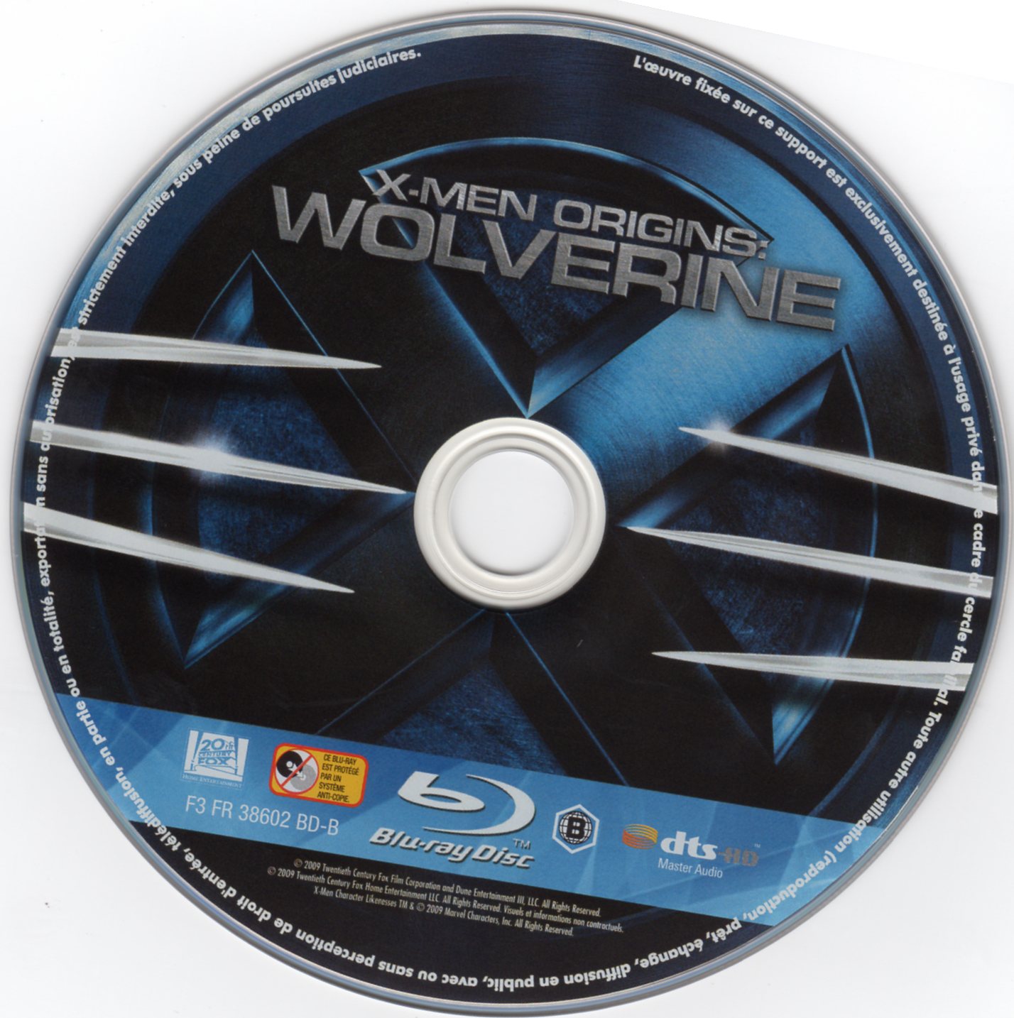 X-Men Origins Wolverine (BLU-RAY)