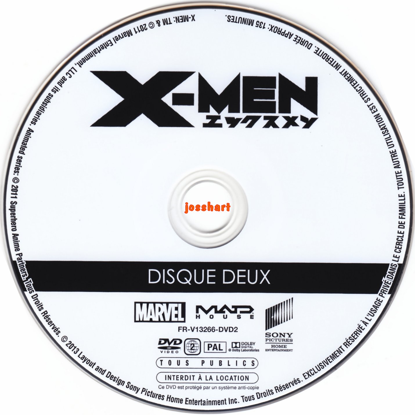 X-Men la srie anime Disc 2