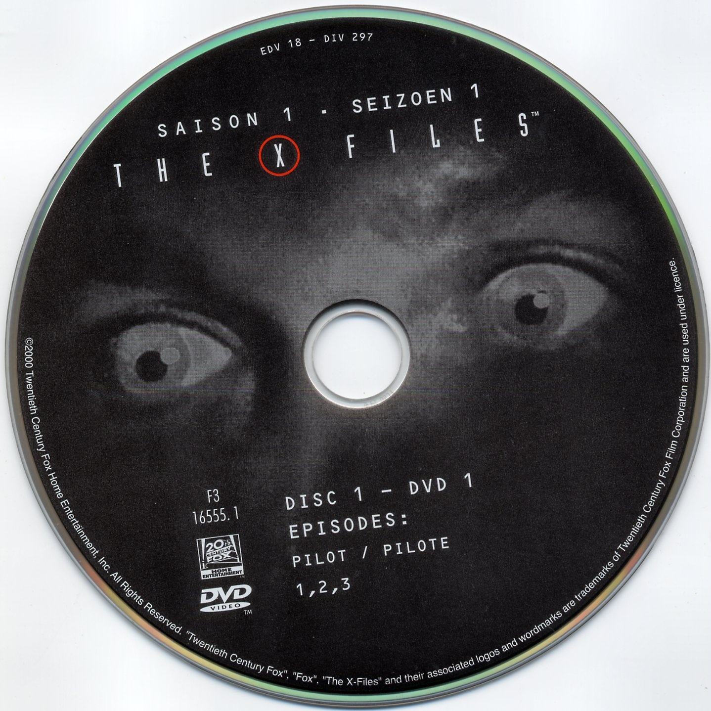 X files saison 1 DVD 1