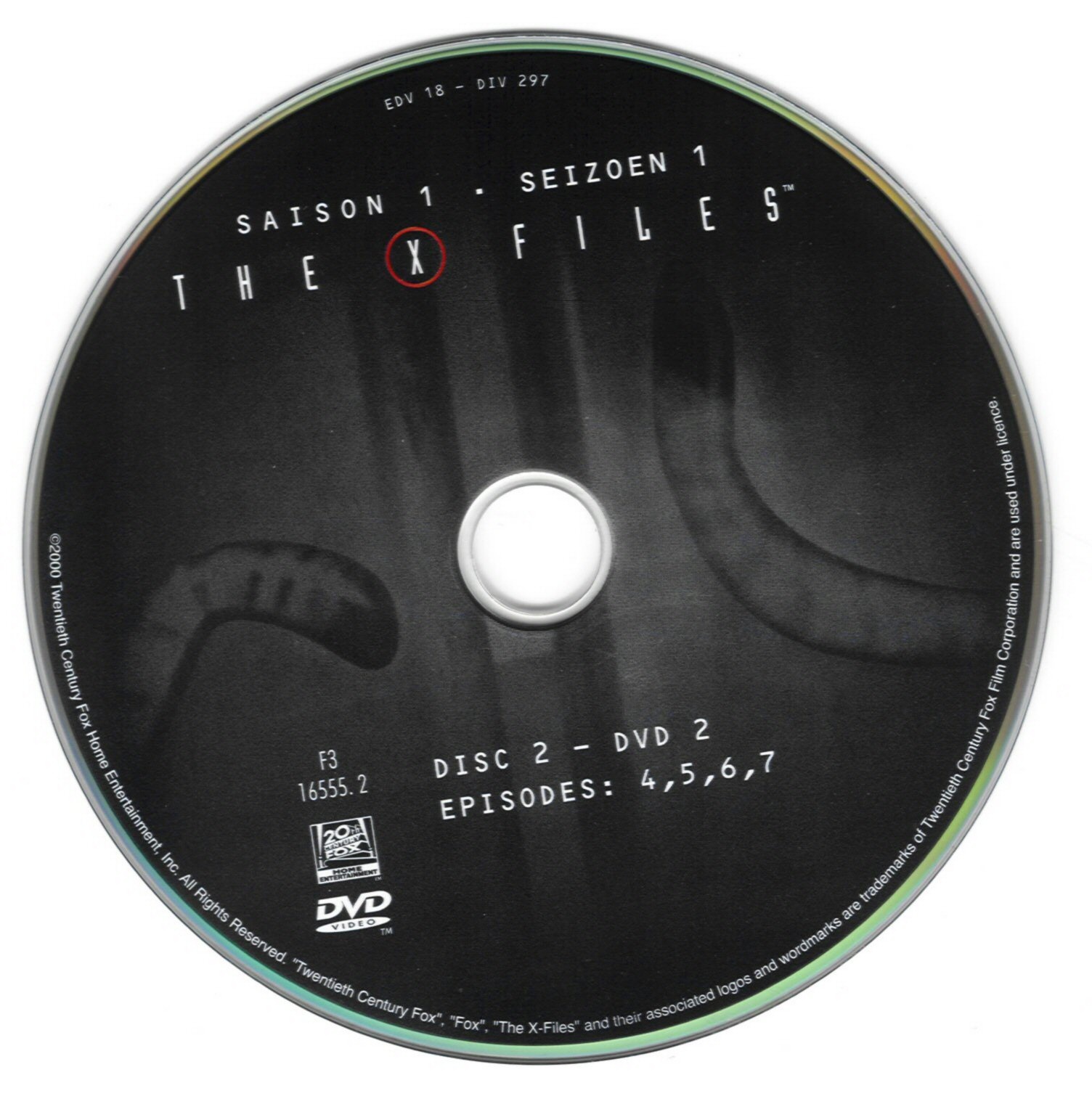 X files saison 1 DVD 2