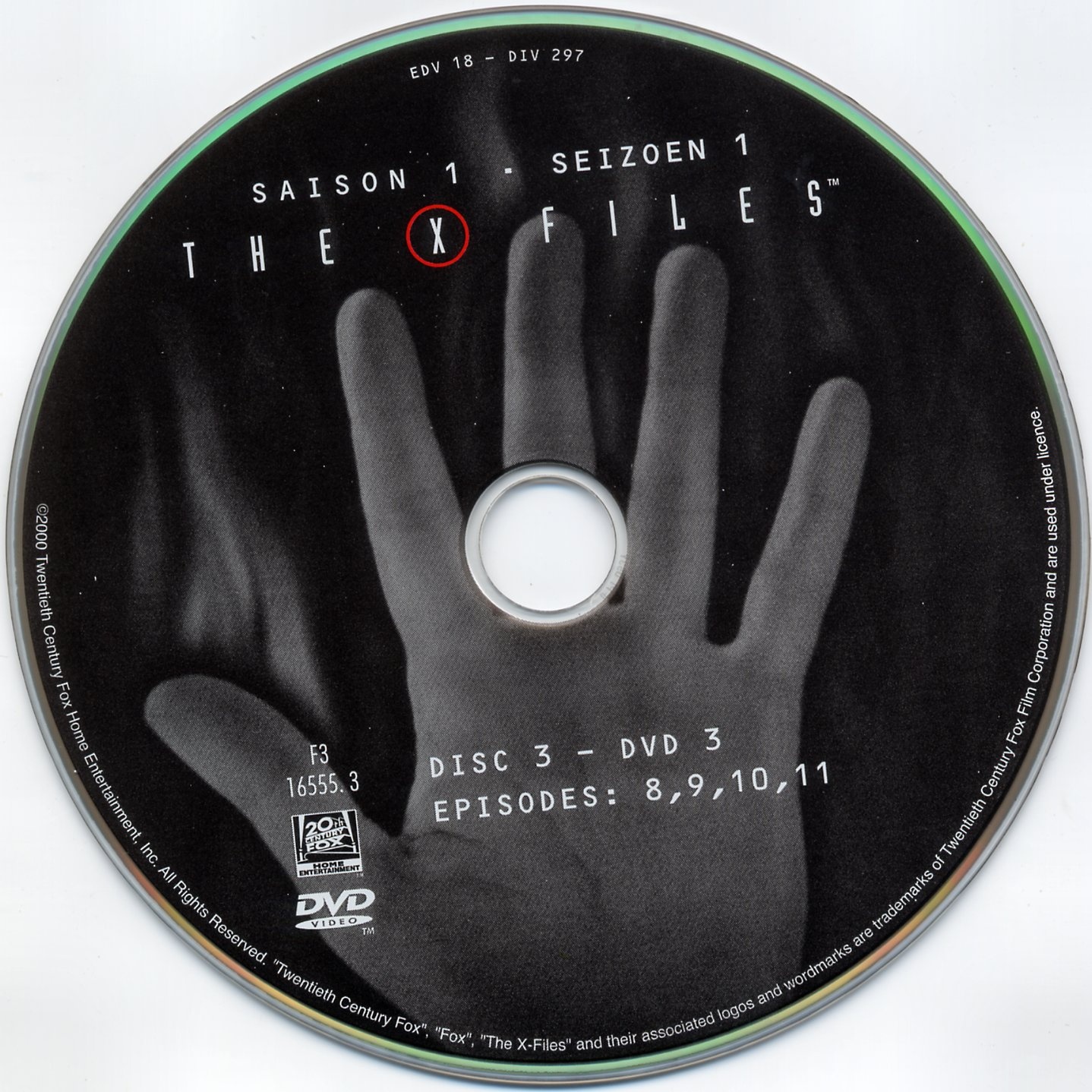 X files saison 1 DVD 3