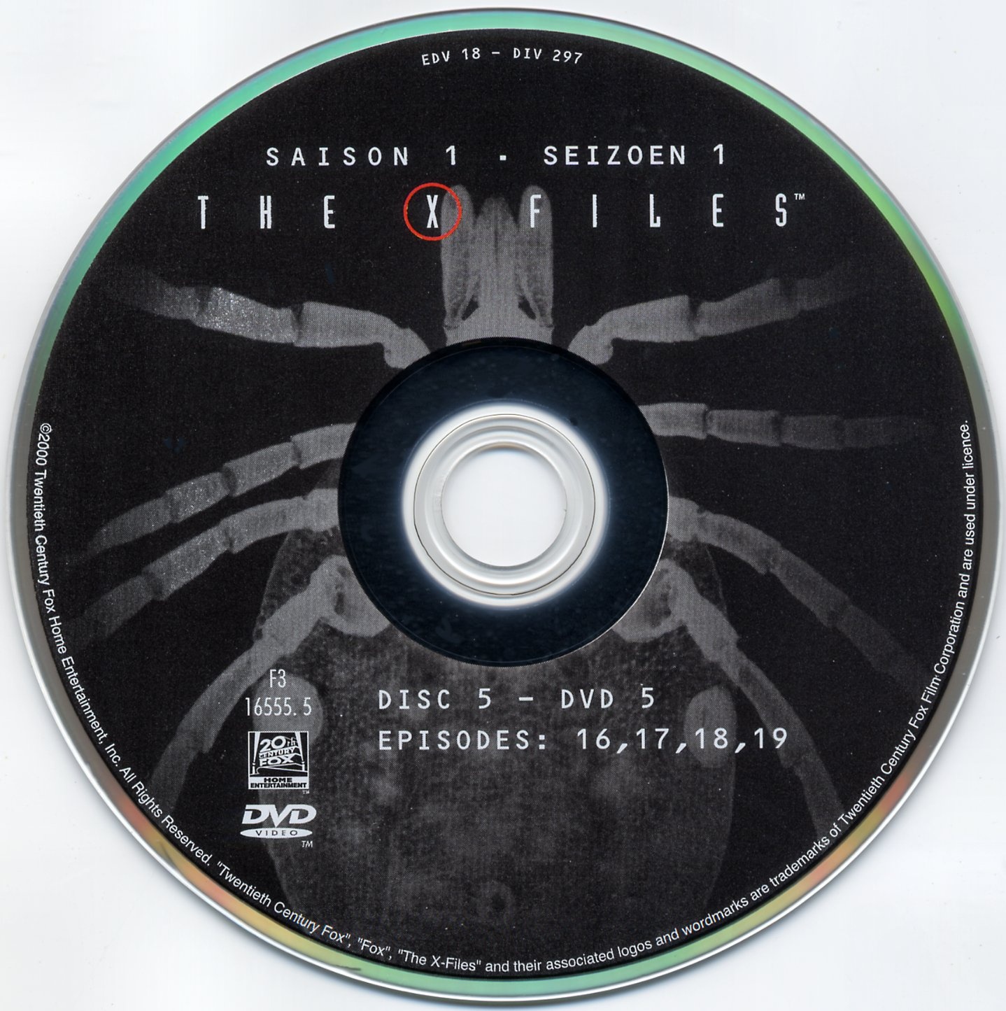 X files saison 1 DVD 5