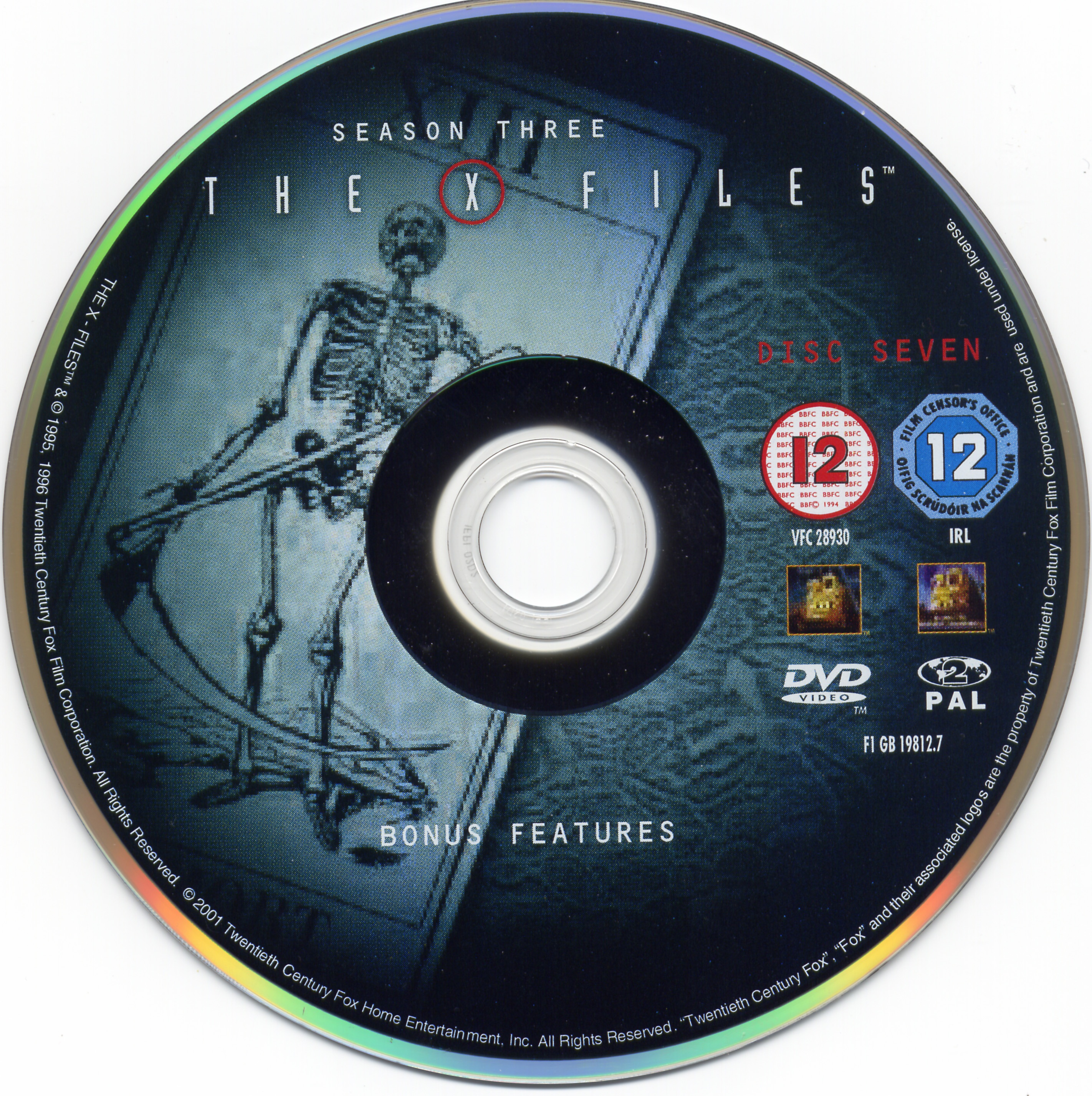 X files saison 3 DVD 7