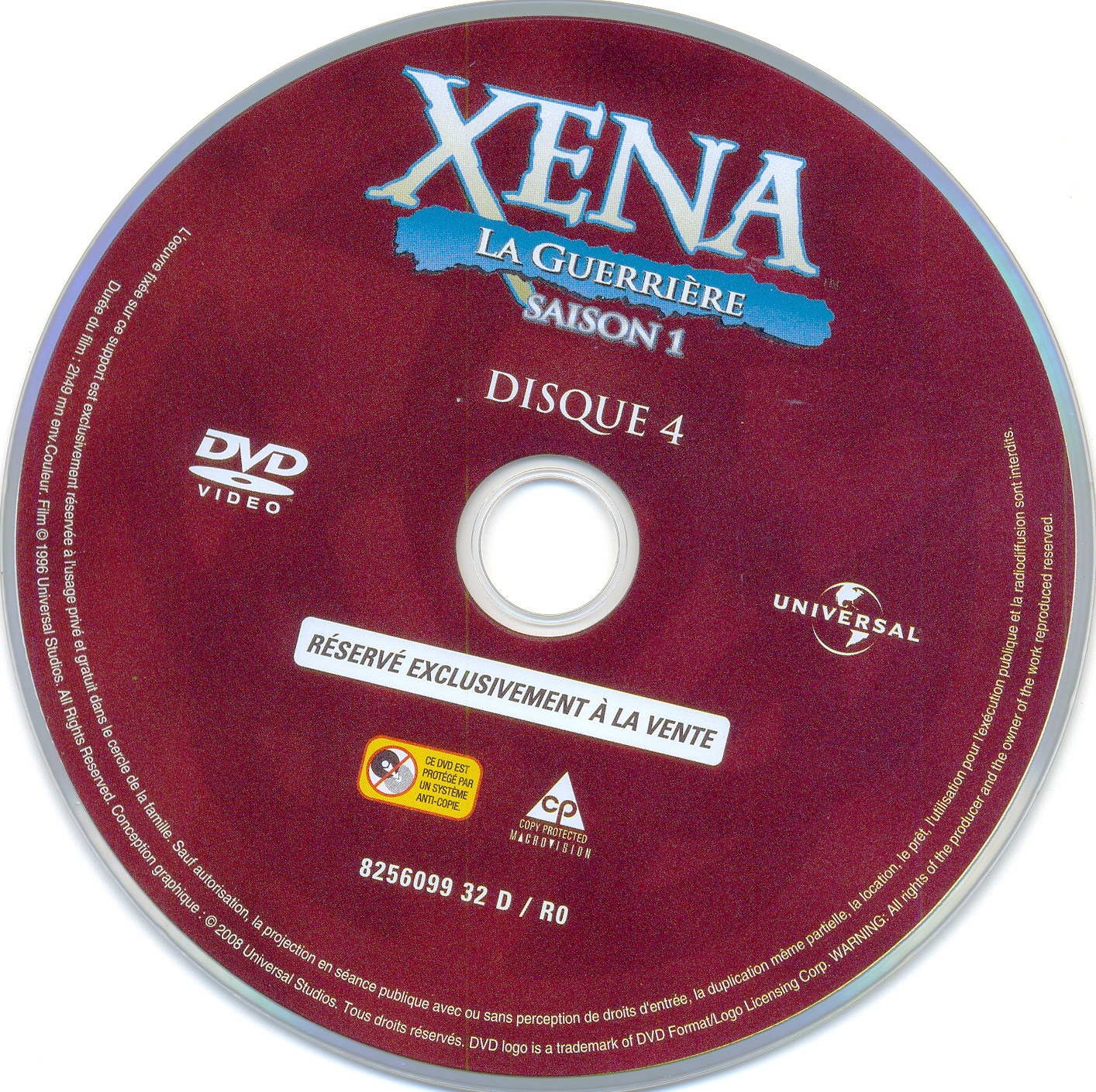 Xna la guerrire Saison 1 DISC 4