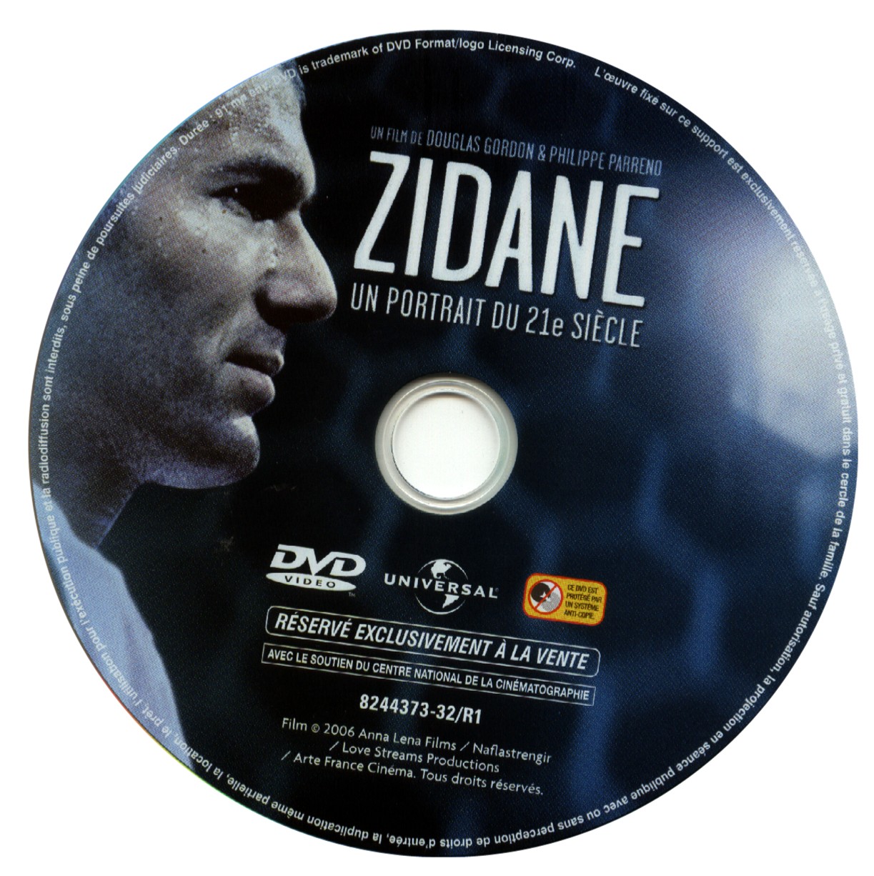 Zidane un portrait du XXIeme siecle