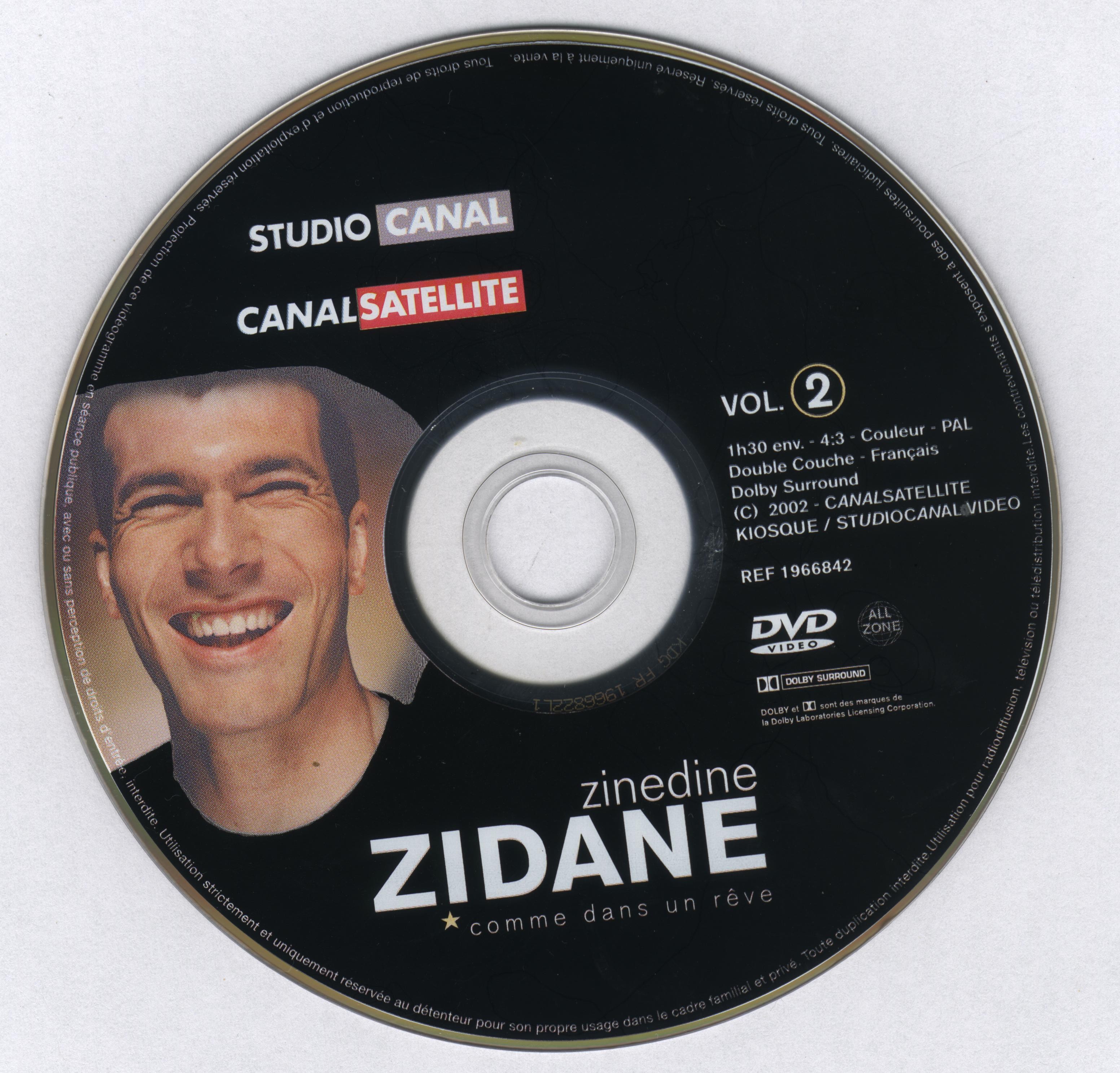 Zinedine Zidane Comme dans un reve DISC 2