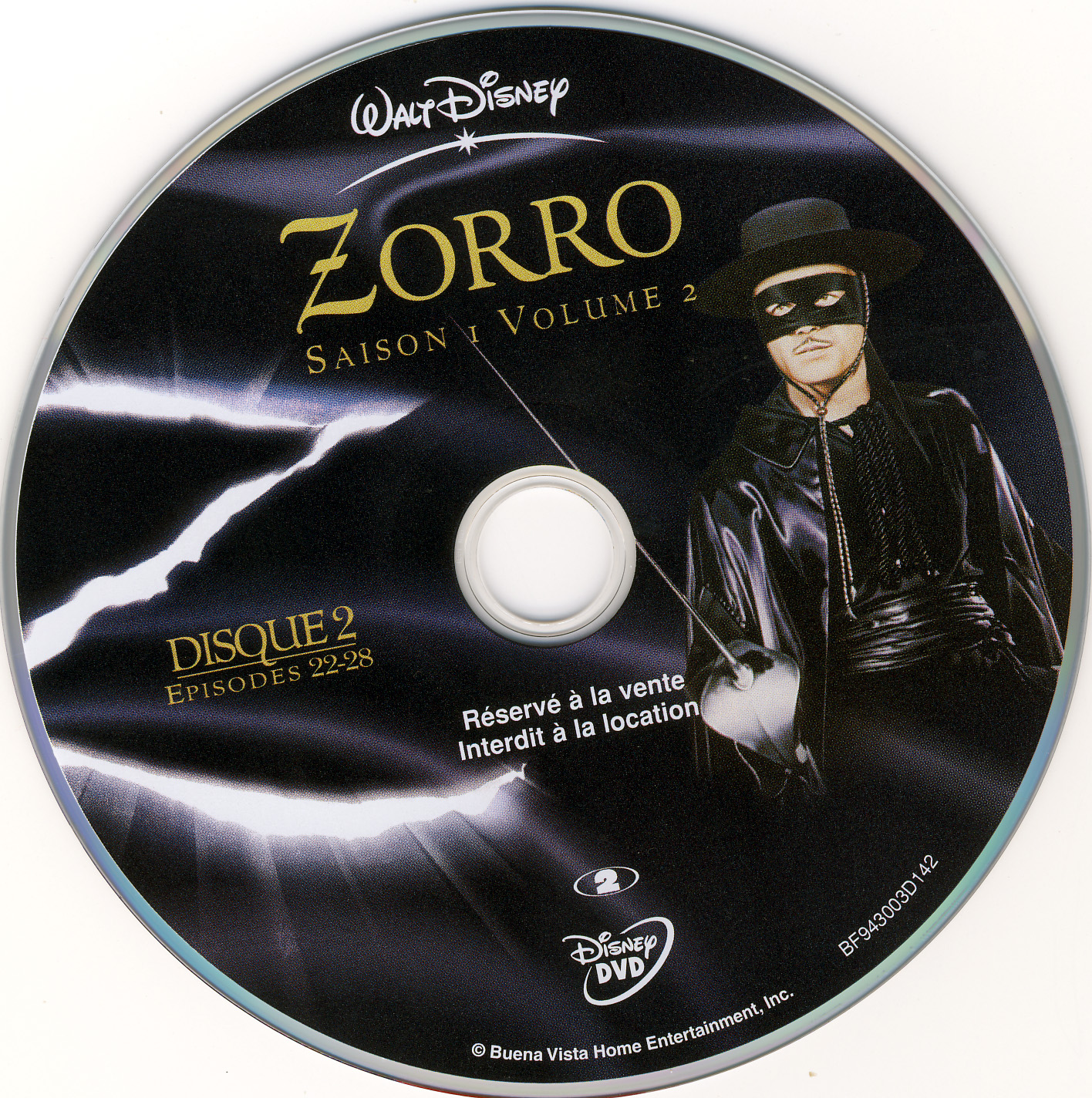 Zorro Saison 1 vol 2 DISC 2