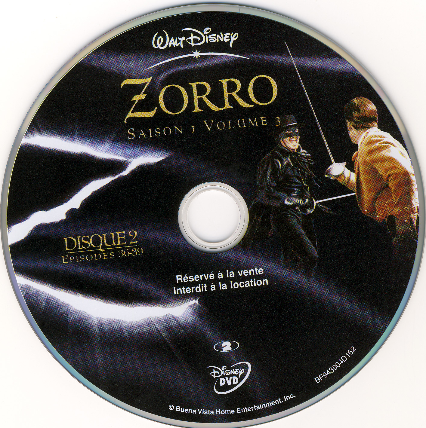 Zorro Saison 1 vol 3 DISC 2