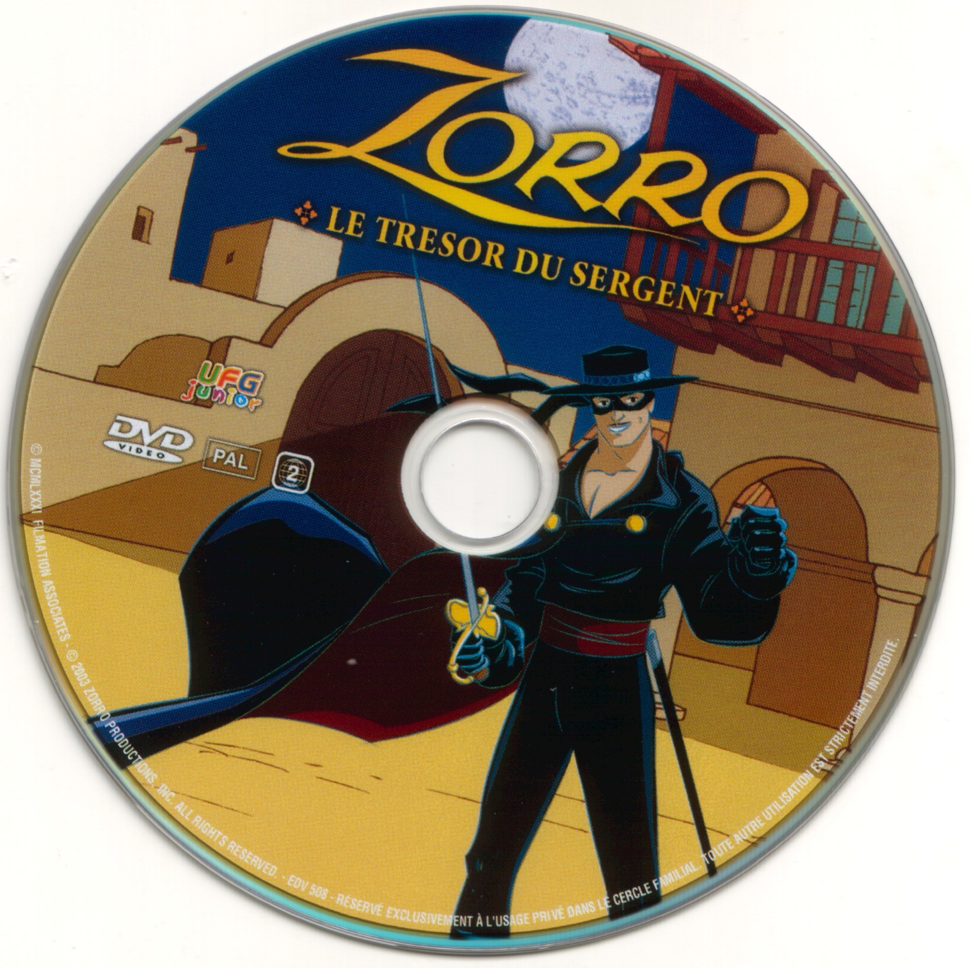 Zorro le tresor du sergent