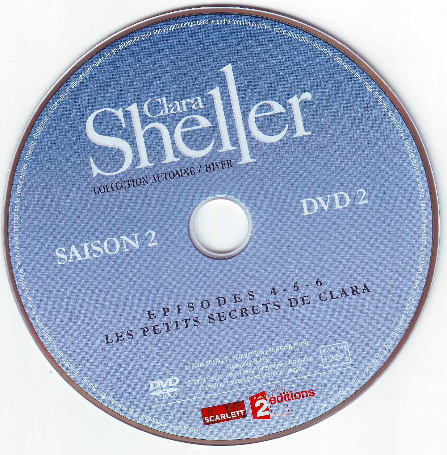 clara s2-2Clara Sheller Saison 2 DISC 2
