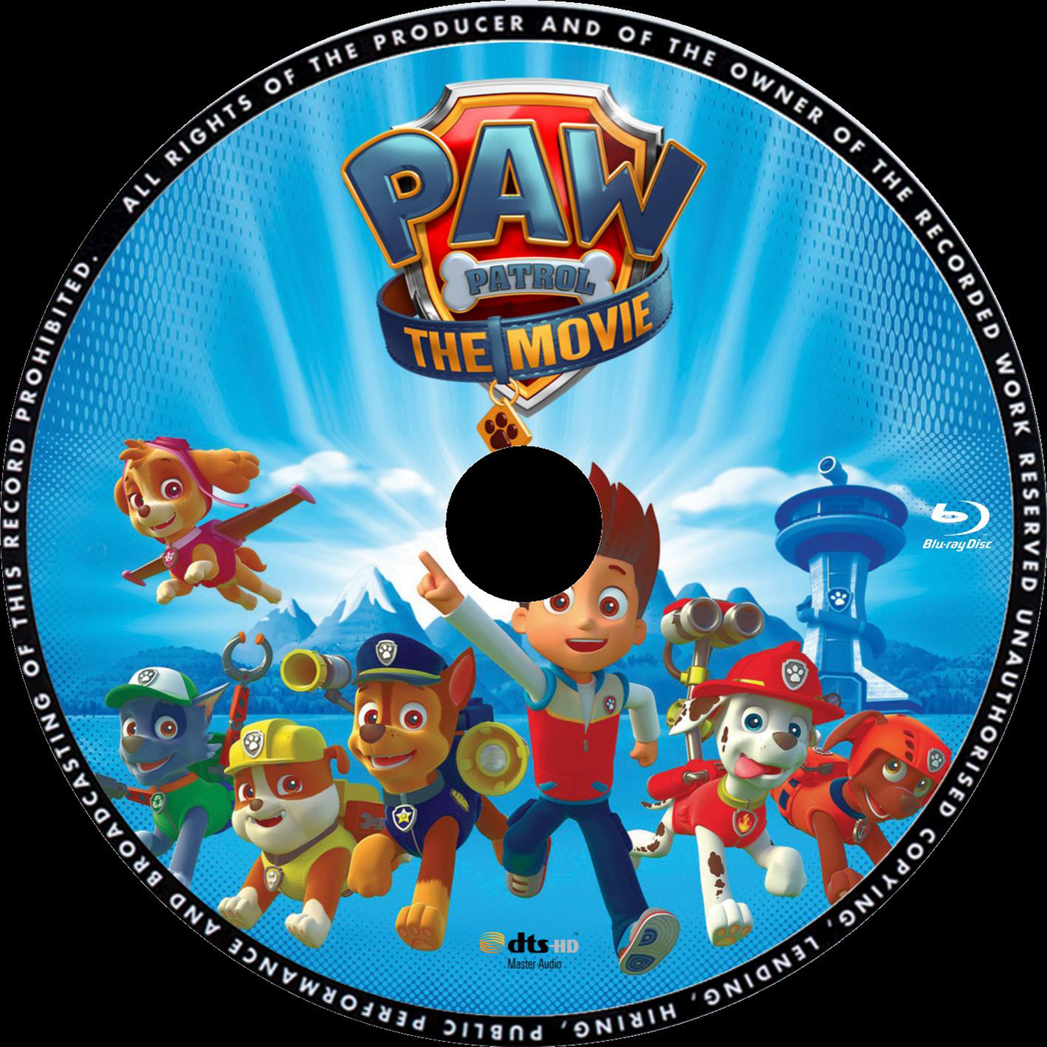 la pat patrouille le film custom (BLU-RAY)