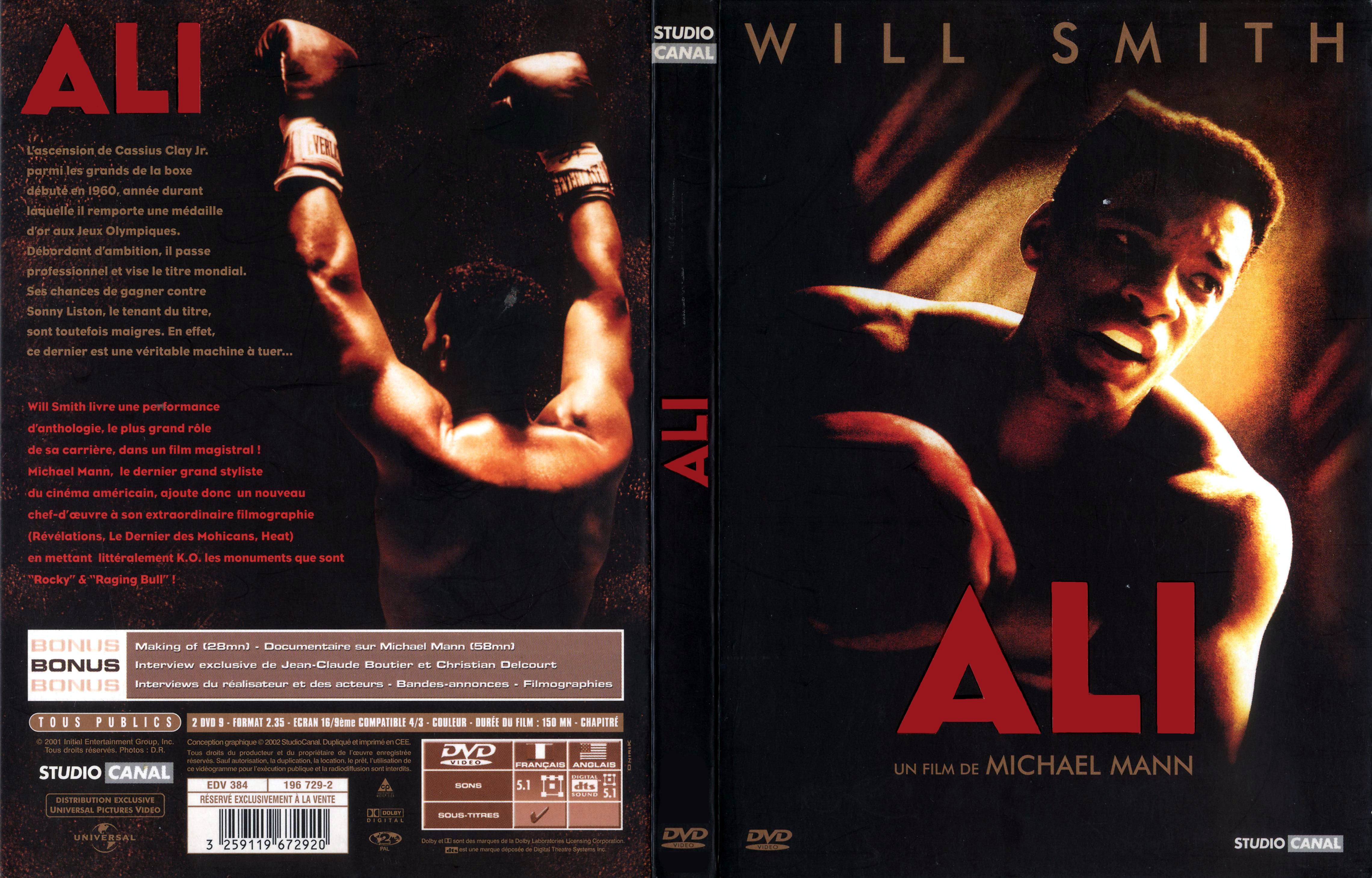 Jaquette DVD de Ali v2 - Cinéma Passion